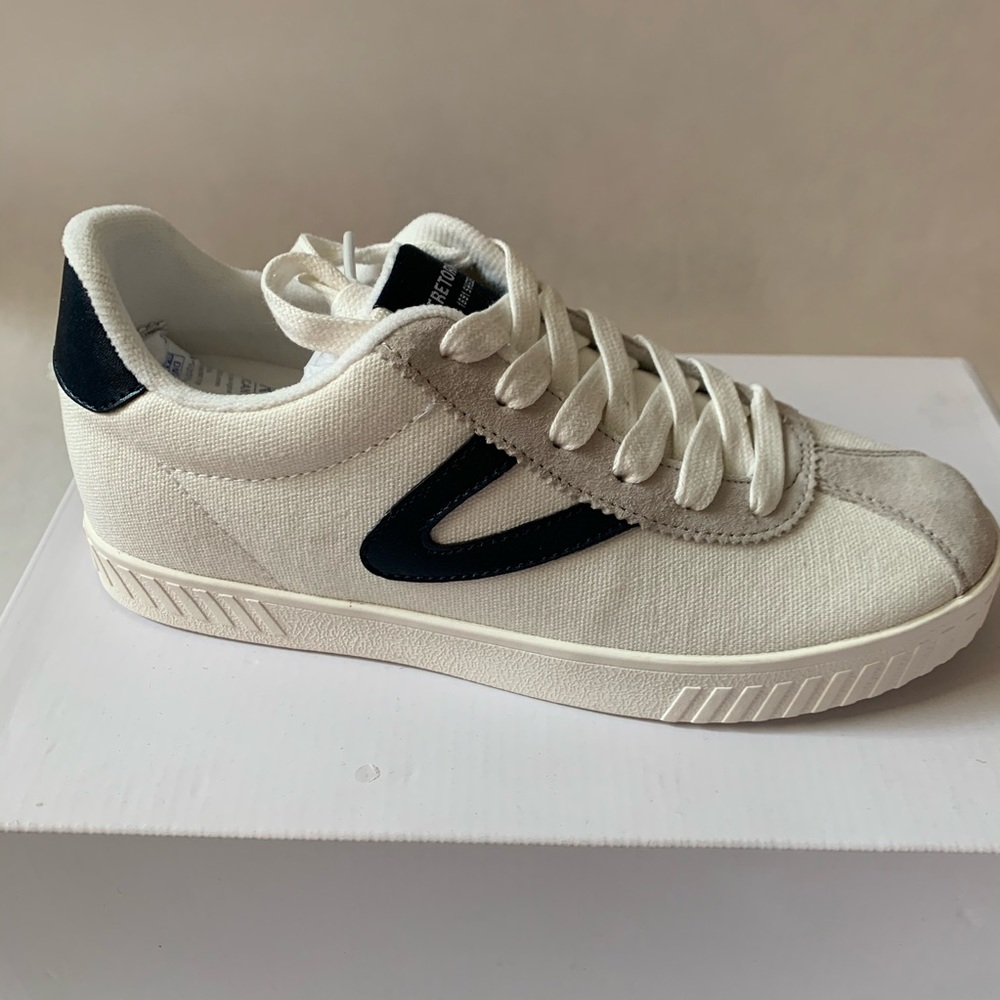 Tretorn Callie Sneaker Navy White Size 6